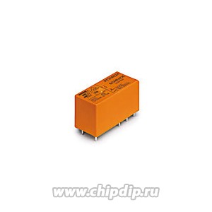 RT114012, Реле 1 переключ. 12VDC, 12A/250VAC SPDT