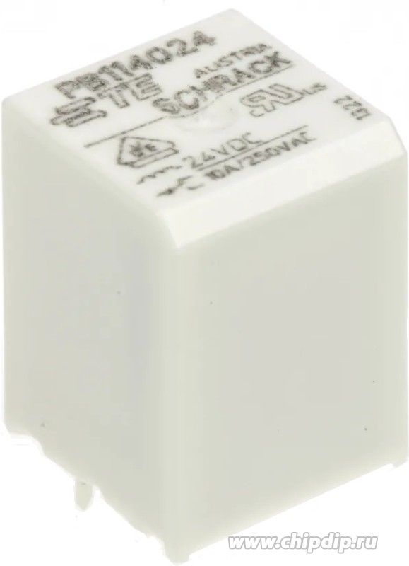 PB114024, Реле 1 переключ. 24VDC, 10A/250VAC SPDT